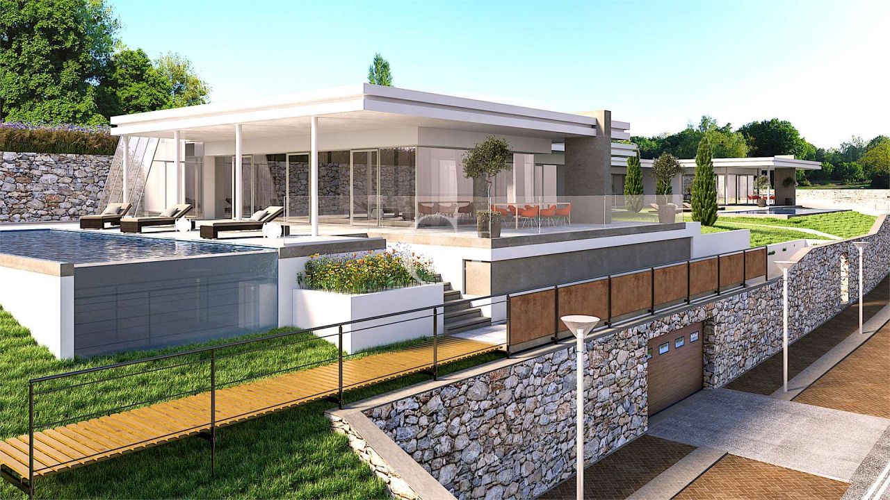 Вилла у озера Гарда, Италия, 650 м2 фото 1