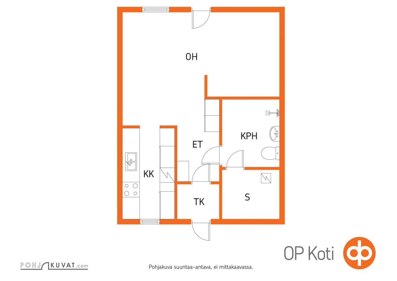 Таунхаус в Турку, Финляндия, 38.5 м2 фото 3