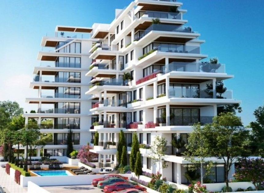 Апартаменты в Ларнаке, Кипр, 138 м2