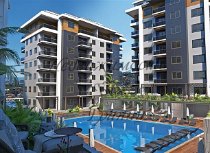 Апартаменты в Алании, Турция, 101 м2
