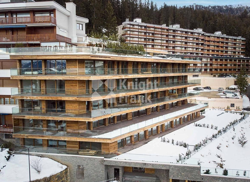 Апартаменты в Кран-Монтане, Швейцария, 166 м2