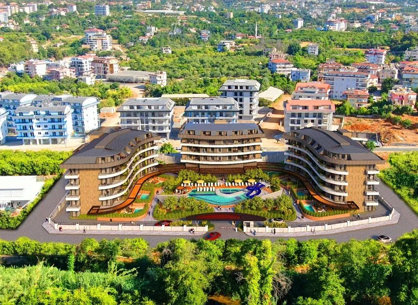 Квартира в Алании, Турция, 53 м2