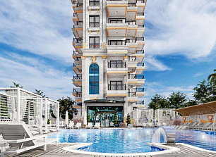 Апартаменты в Алании, Турция, 55 м2