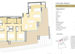 Апартаменты в Бенидорме, Испания, 105 м2