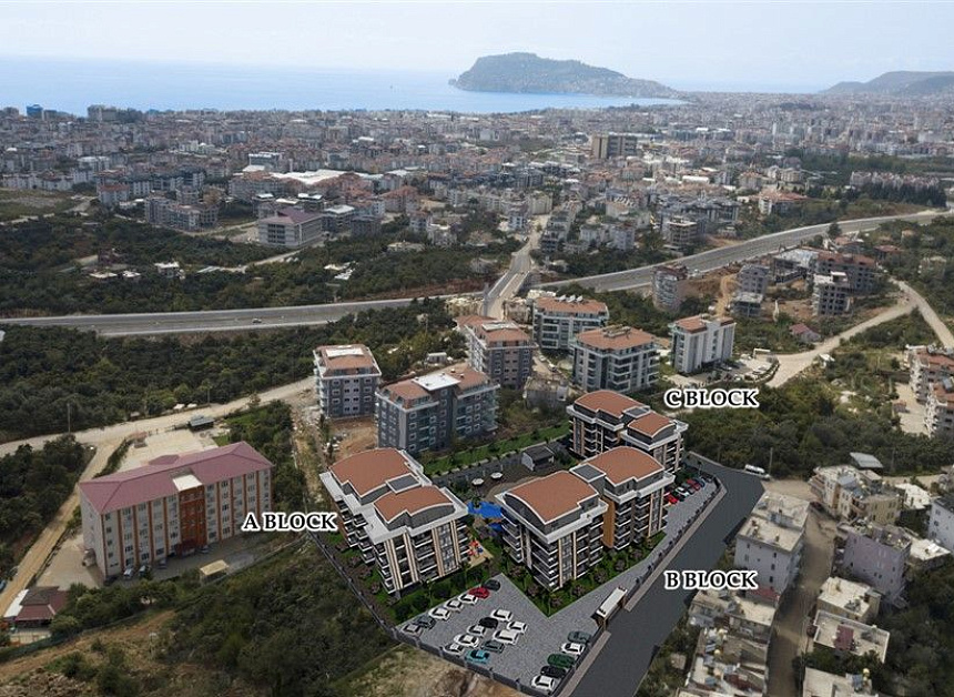 Апартаменты в Алании, Турция, 48 м2