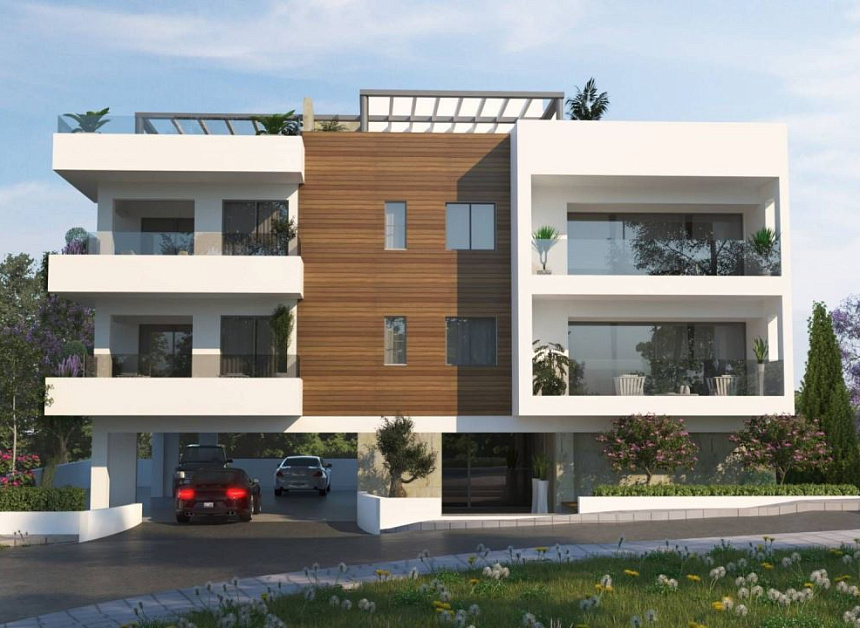 Апартаменты в Паралимни, Кипр, 75.5 м2