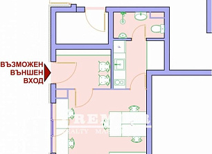 Квартира в Бургасе, Болгария, 51.69 м2