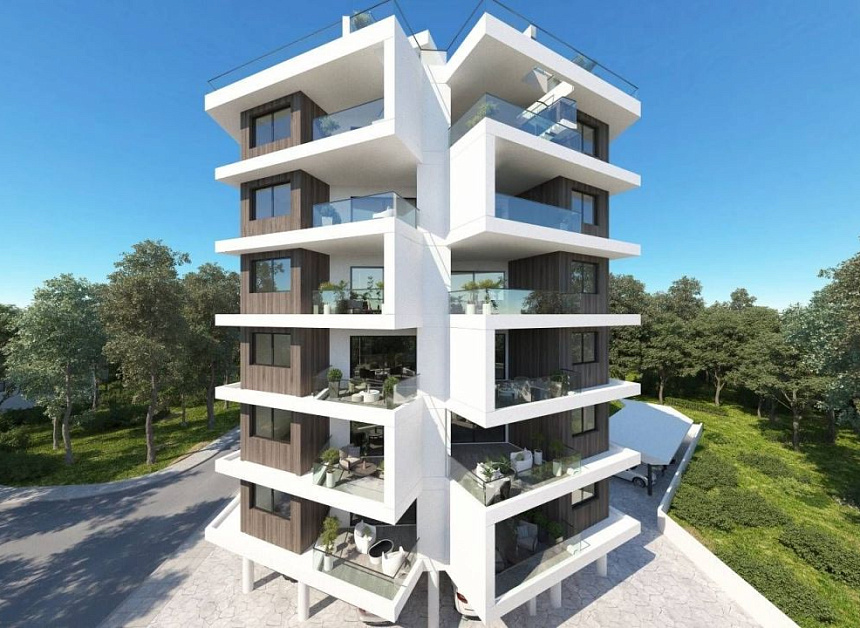 Апартаменты в Ларнаке, Кипр, 57 м2