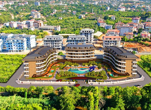 Квартира в Алании, Турция, 52 м2