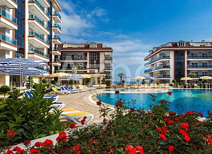 Апартаменты в Алании, Турция, 104 м2