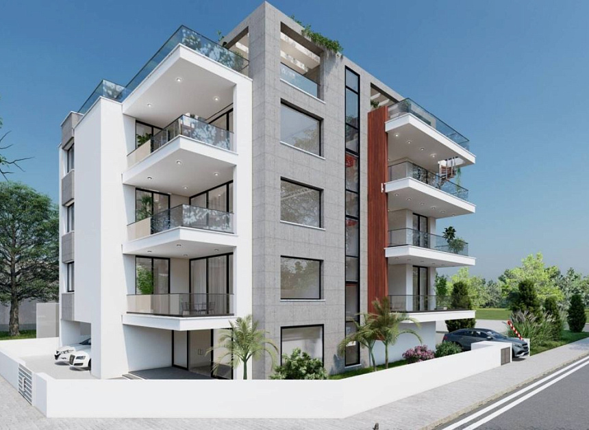Апартаменты в Ларнаке, Кипр, 105 м2