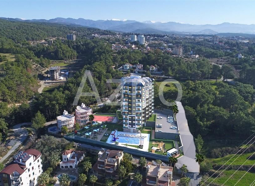 Апартаменты в Алании, Турция, 57 м2