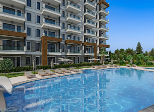 Апартаменты в Алании, Турция, 65 м2