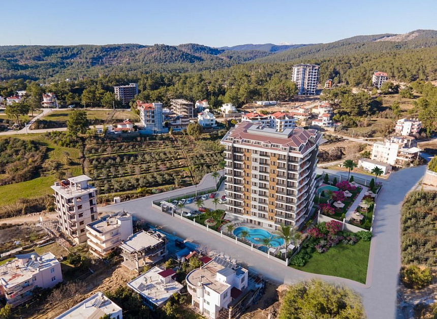 Апартаменты в Алании, Турция, 45 м2